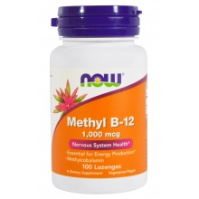 Витамины NOW  Methyl B12 1000 мг 100 капсул