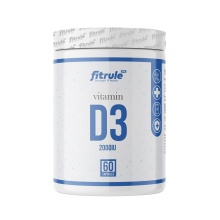  FitRule Vitamin D3 2000 IU 60 